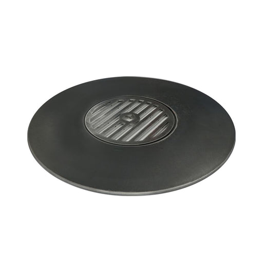 Primo griddle for round Kamado grill, outdoor kitchen accessory.