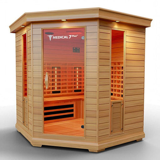 Medical 7 Plus Infrared Sauna - Home and Heat