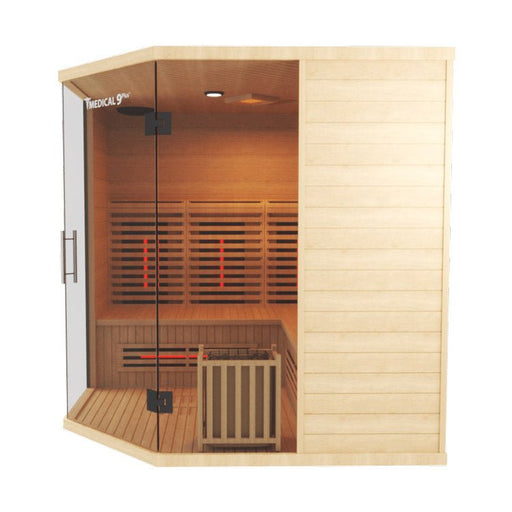 Medical 9 Plus Hybrid Sauna - Home and Heat