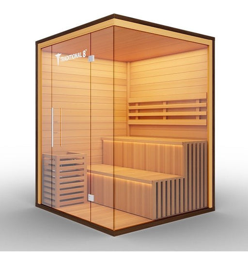 Medical 8 Plus Traditional Sauna - Home and Heat