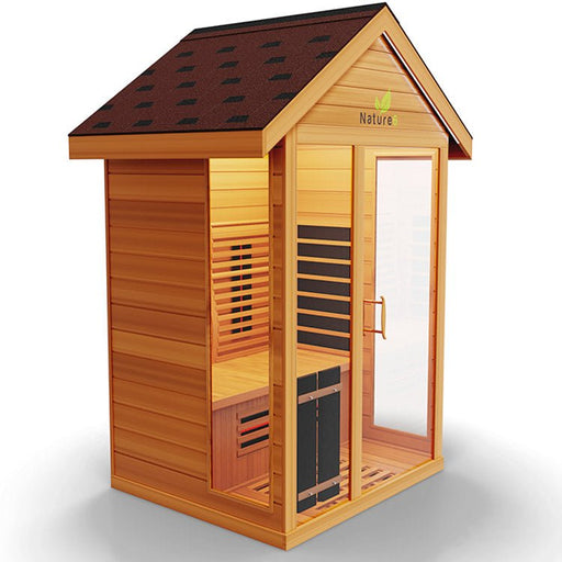 Medical Nature 6 Outdoor Infrared Sauna - Home and Heat