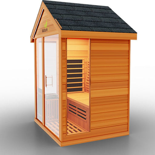 Medical Nature 7 Outdoor Infrared Sauna - Home and Heat